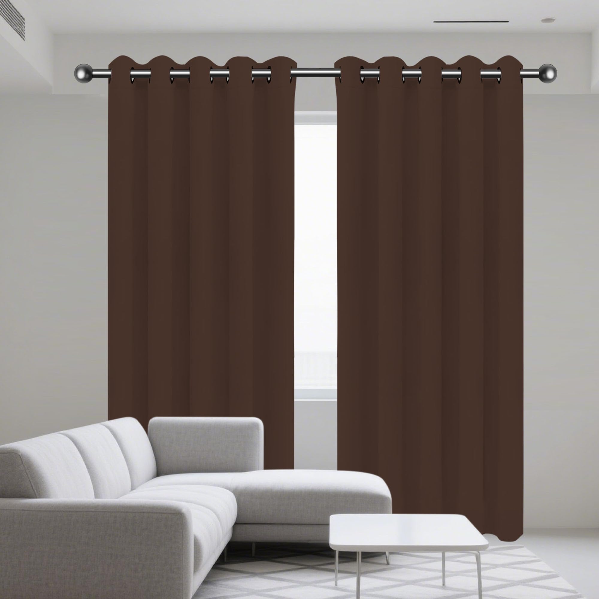 Rideaux intérieurs doux et esthétiques rideau occultant thermique haut de gamme 270x270
