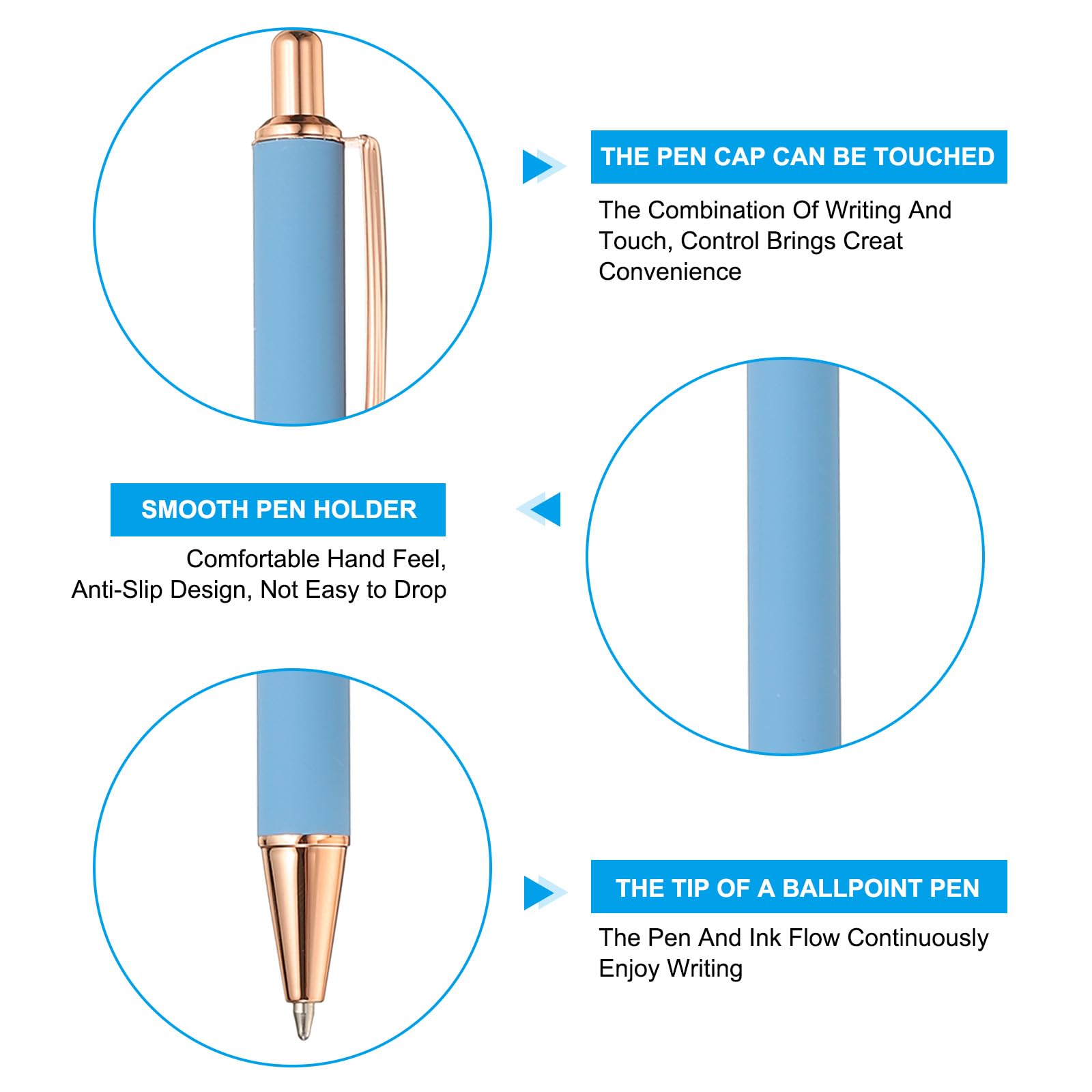 PATIKIL Metal Ballpoint Pen - Image 4