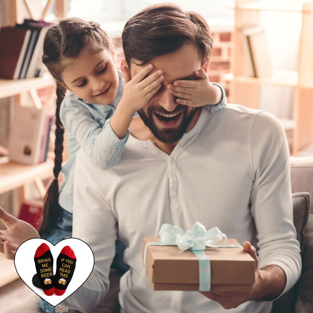 Unisex Cotton Socks Gifts Funny Novelty Socks Birthday Mothers Day Father's Day Gifts for Men Women Families Friend Mom Dad - Image 5