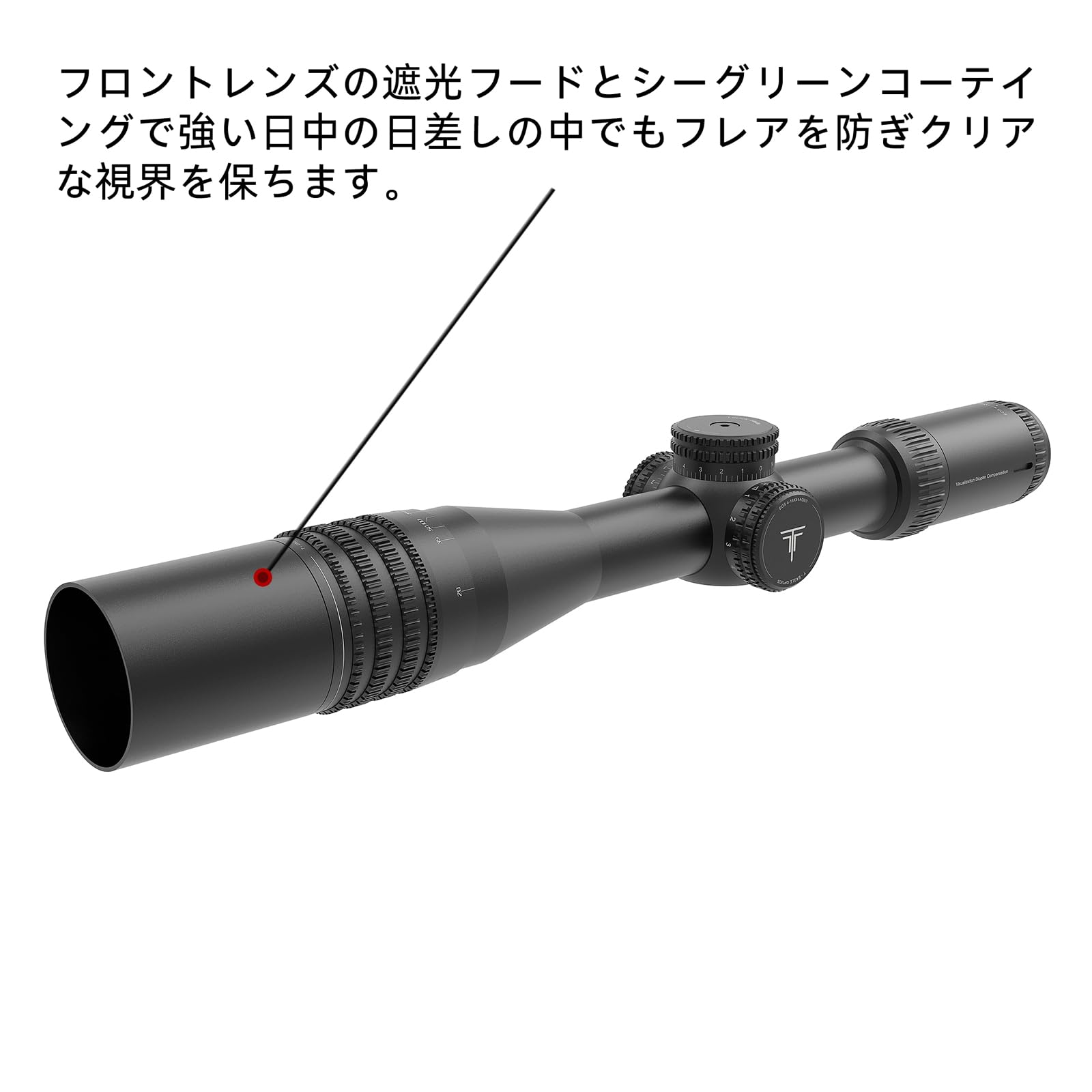 T-EAGLE 4-16x44SF ライフルスコープ 可変倍率スコープ ショート Amazon.co.jp: T-EAGLE 4-16x44AOEライフルスコープ