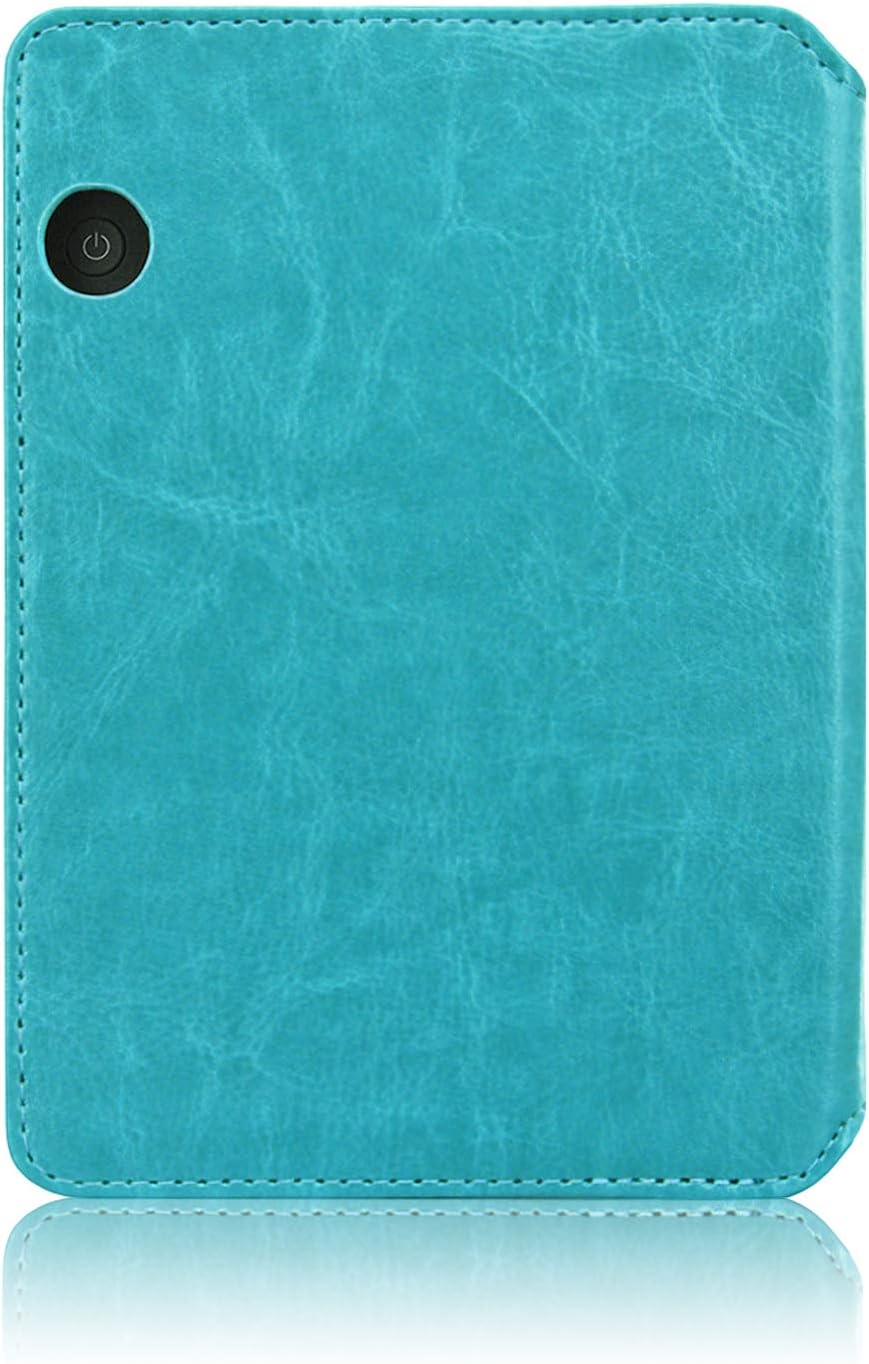 Case Fits Kindle Voyage 2014 Release, Folio Smart Cover Leather Case with Auto Wake Sleep Feature for Amazon Kindle Voyage, (Cases Only Fits Kindle Voyage 2014 Release, Sky Blue)