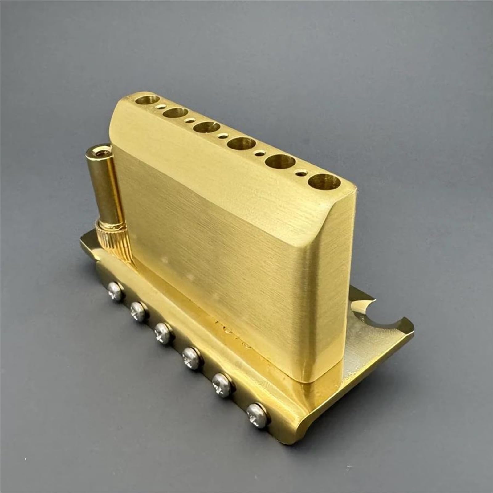 Mostek Tremolo Double Post z mosiądzu Push In do gitary elektrycznej ST Gold Mostek Gitary Profesjonalnej