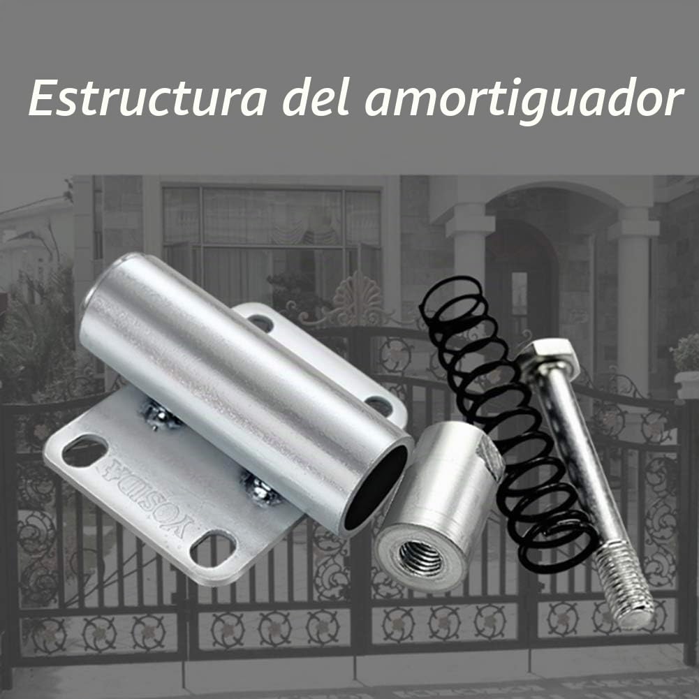 Ruedas Spring Gate, Rueda Giratoria De Amortiguador De Alta Resistencia, Altura Ajustable 30/60 Mm, Rueda Industrial Silenciosa Resistente Al Desgaste De Nylon （ø100mm）