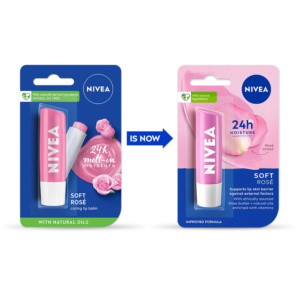Nivea Lip Soft Rose Blisterpackung – Ansicht 3