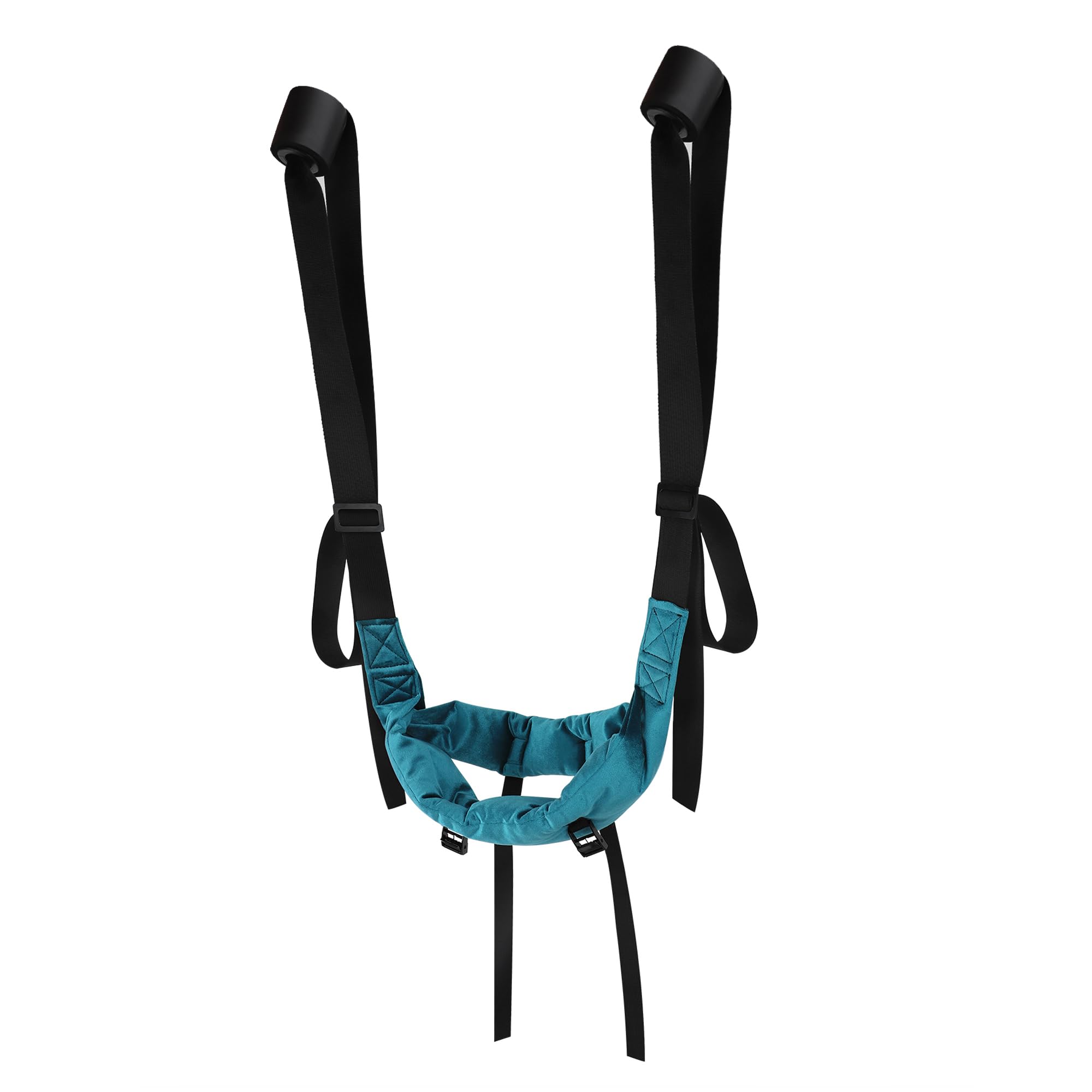 Sangle de Traction du Cou Cervical Dispositif de Vertèbre Cervicale Ménager Version Épaissie Tracteur d'Étirement de Cou pour Hernie Discale Vertébrale Douleur au Cou Correcteur de Colonne Vertébrale