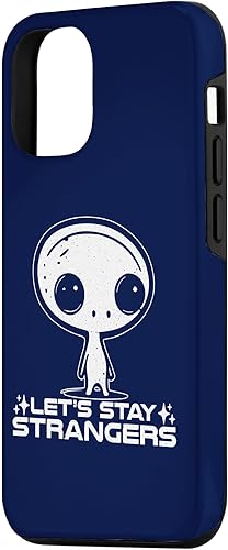 Miniatura 5 de iPhone 12 Pro Max Cute Kawaii Alien UFO Extraterrestrial Joke Case