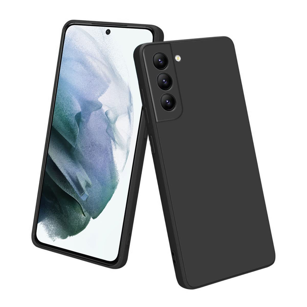 LIRAMARK Silicone Soft Back Cover Case for Samsung Galaxy S21 (Silicone Black) (B0BBVPWZ7L) Amazon Price History, Amazon Price Tracker