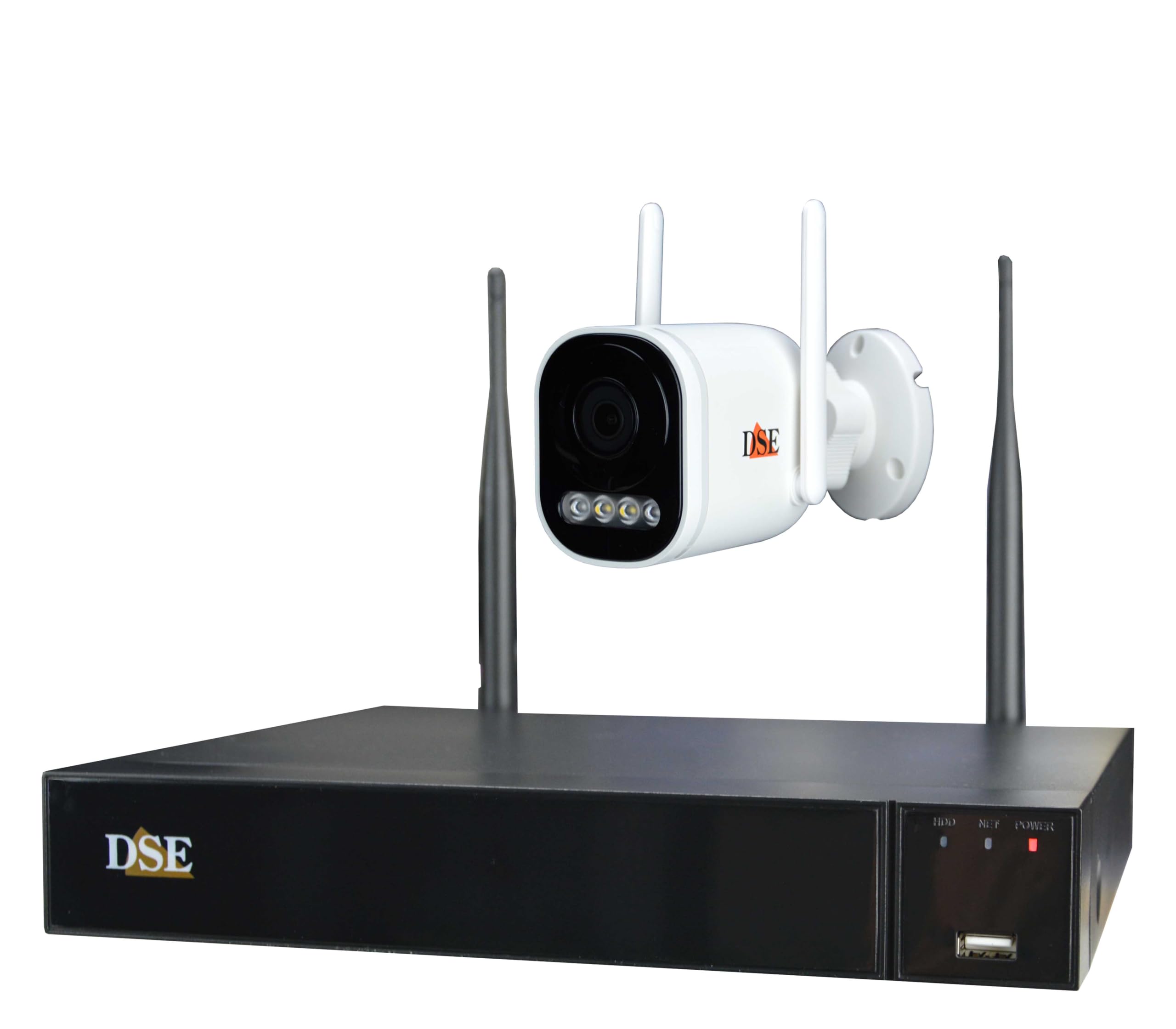 Kit Videosorveglianza FAI DA TE WIRELESS HD IP LAN INTERNET