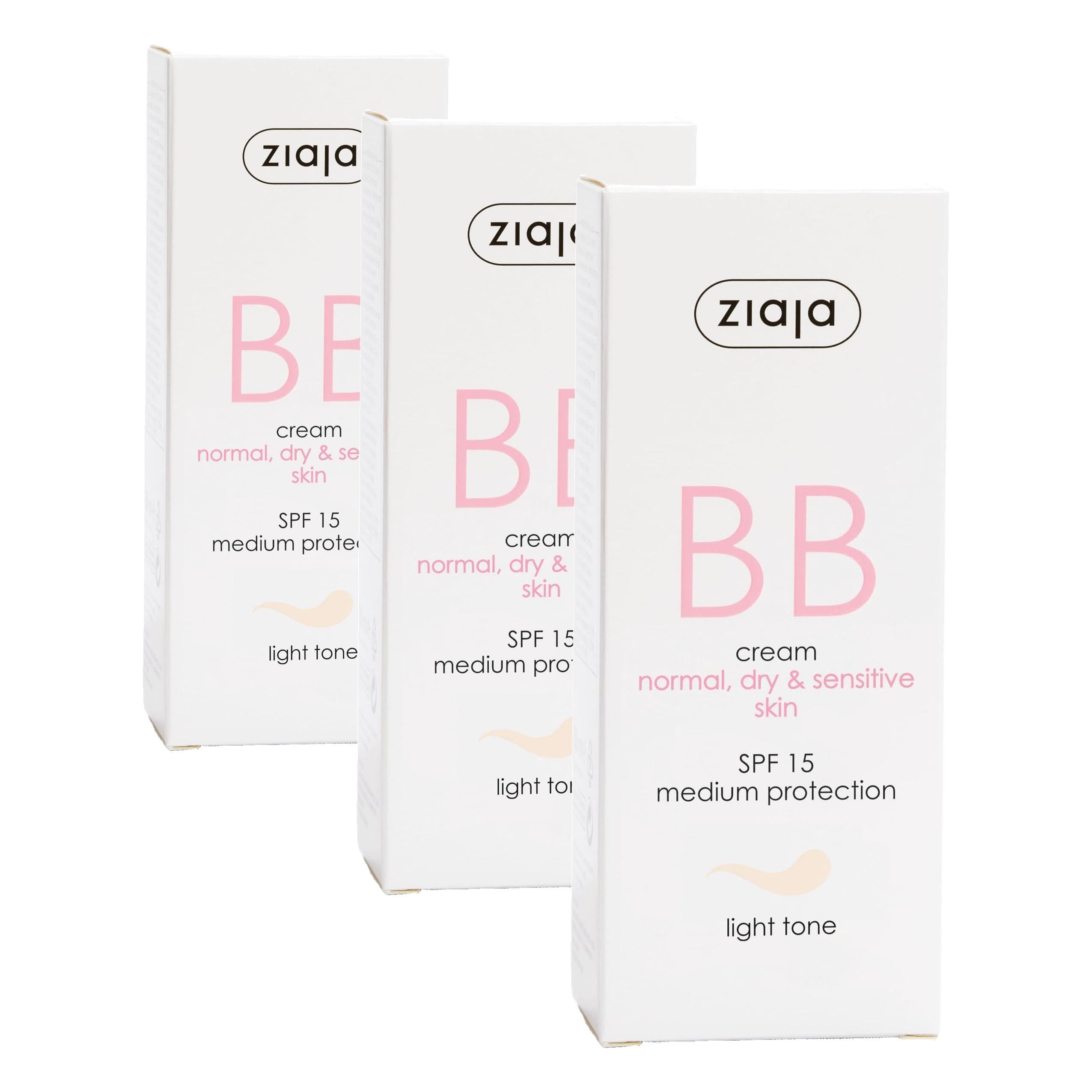 Ziaja Zıaja Bb Krem - Normal Kuru Açık Ton 50 ml (3 paketi)