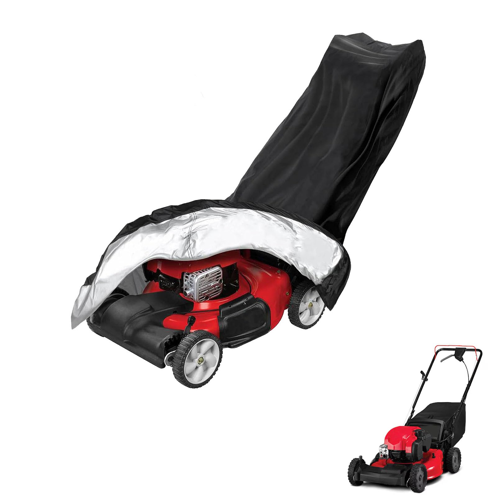 lawnmower cover Compatible with Craftsman M260 ,waterproof and sun,suitable for indoor and outdoor use all year round, comes with a storage bag — image 1