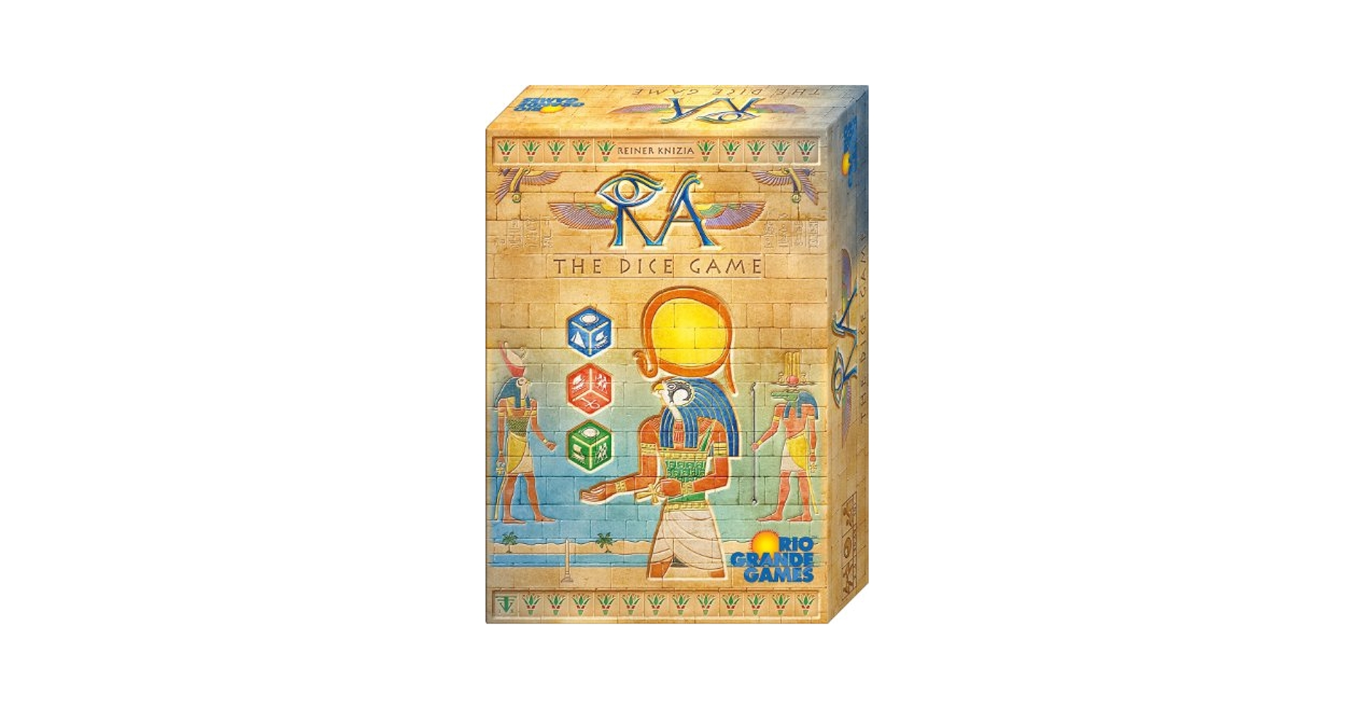 ABACUSSPIELE Ra Dice Game - Ancient Egypt Tabletop Dice Game