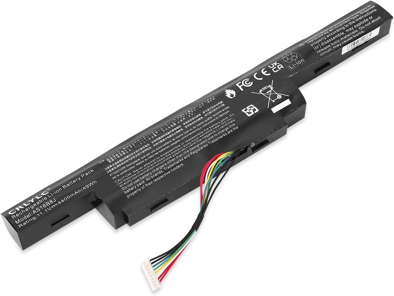 CRLYLC AS16B5J AS16B8J Laptop Akku für Acer Aspire 15.6\