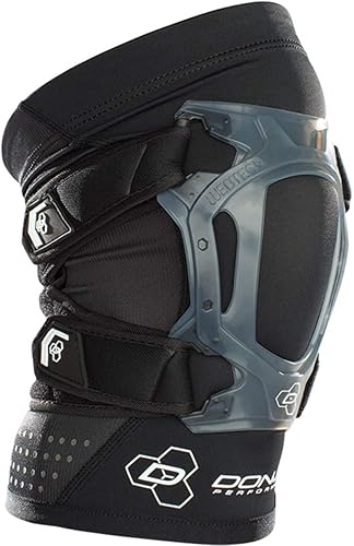 Miniatura 3 de DonJoy Peformance Webtech - Rodillera liviana, ajustable, con soporte de silicona doble para cuádriceps y tendón rotuliano. Ideal para personas con