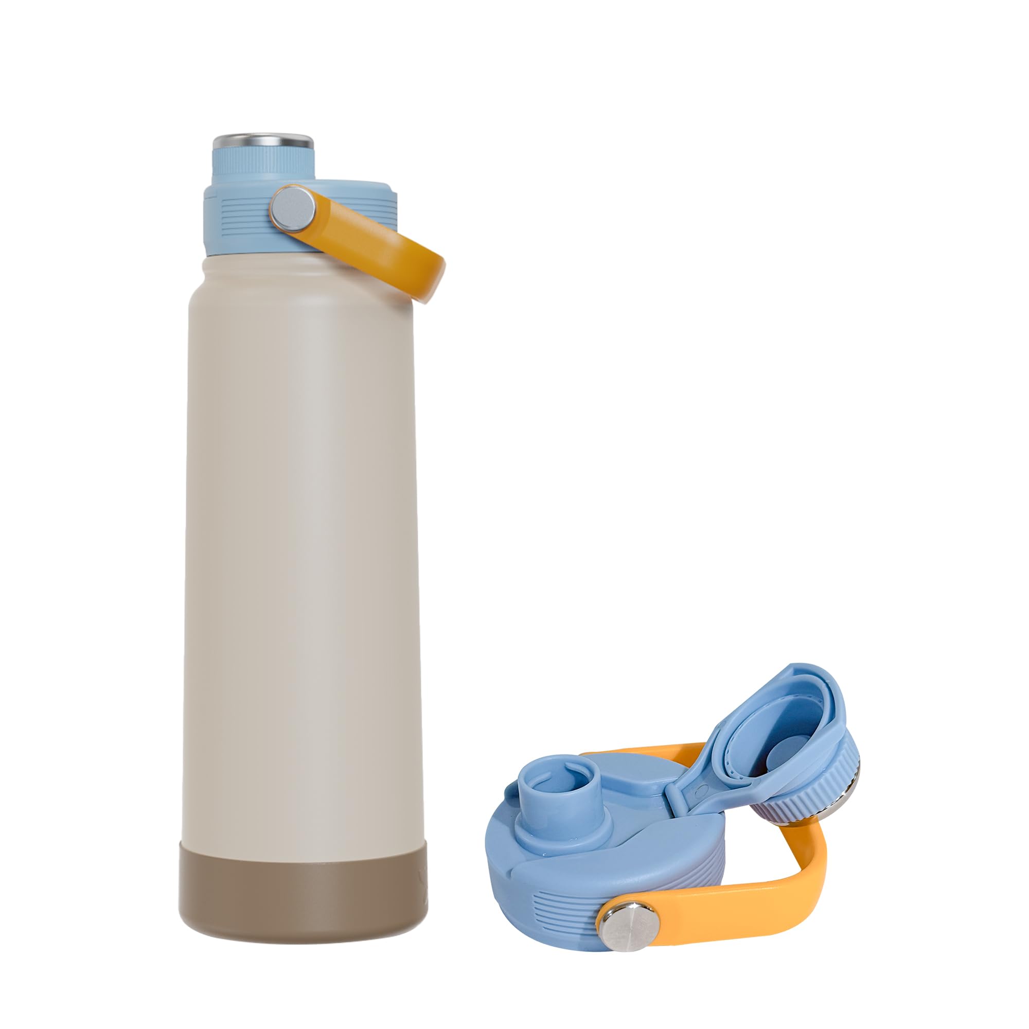 Rabitat Hyde Vacuum Insulated Stainless Steel Water Bottle 1000 ml | Double Wall Vacuum Insulation | 18/8 Food Grade Steel | Leak Proof | Wide Mouth | Ring Handle | BPA Free | Happy Trails — Amazon image 15