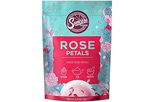 Suncore Foods Dried Edible Flowers: Garnish Cakes, Cupcakes, Salads, and More