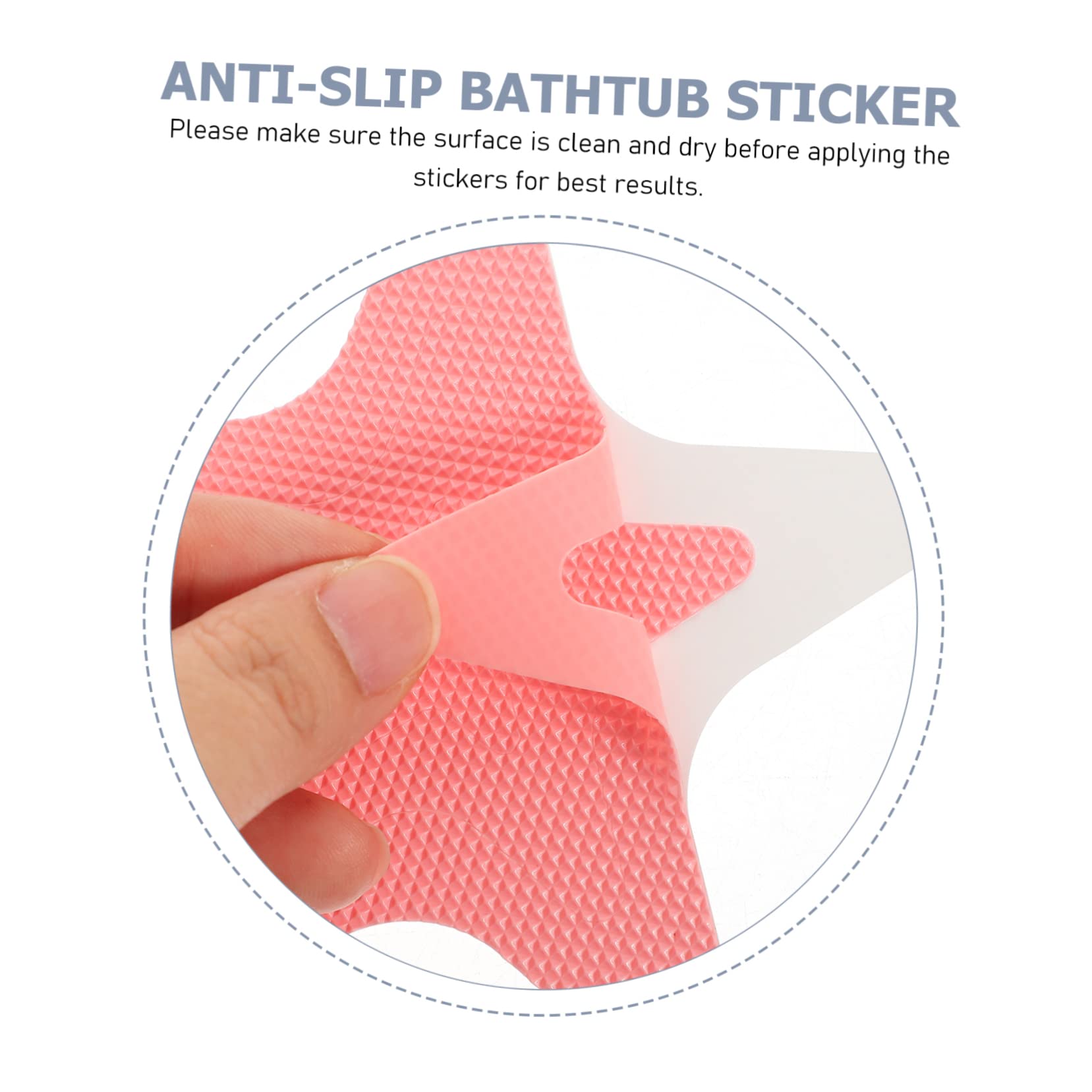 MAGICLULU 4 Sets Badewannenaufkleber Anti-duschaufkleber Für Robuste Anti-rutsch-Streifen Küche Bad Pool