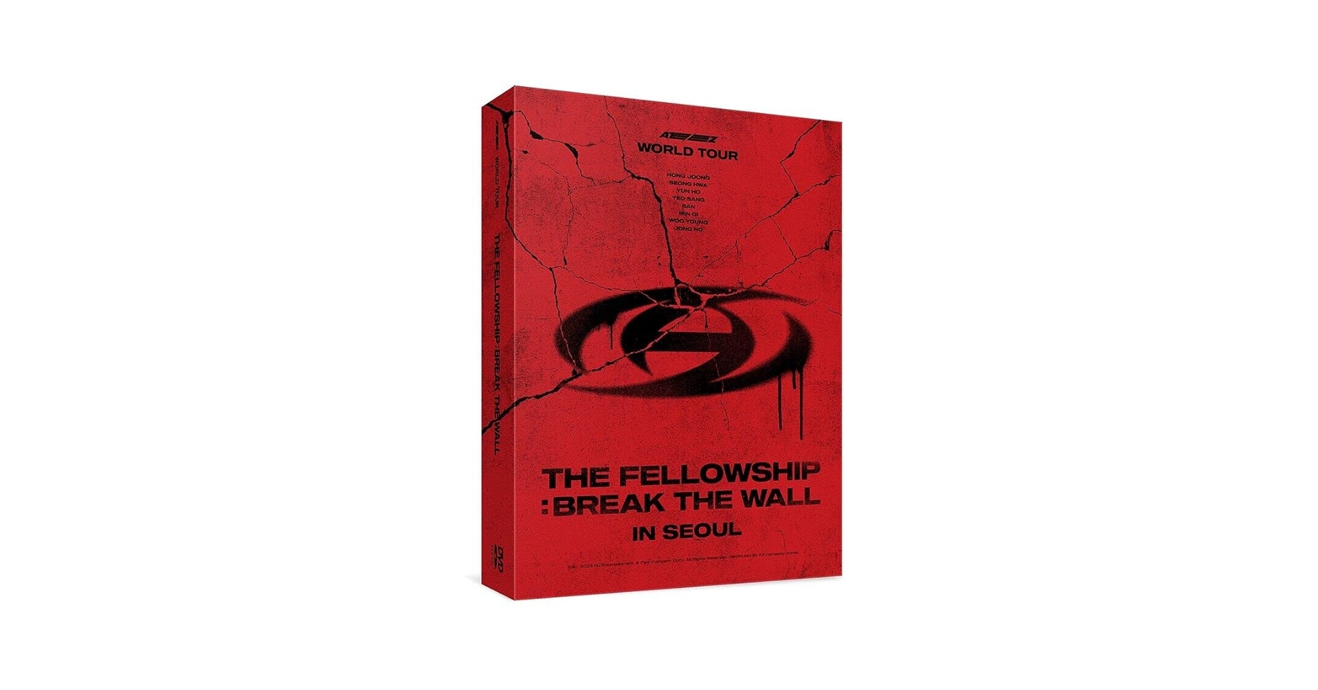 ATEEZ - ATEEZソウルコンDVD ATEEZ - ATEEZ WORLD TOUR THE FELLOWSHIP BREAK THE WALL IN