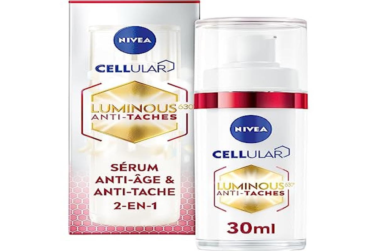 NIVEA Luminous 630 Anti-Aging Serum – Tiefenauffüller & Kollagen-Booster