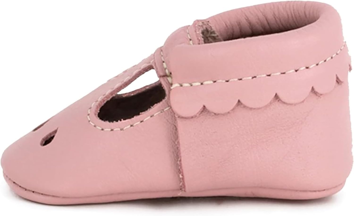 Freshly Picked Soft Sole Mary Jane Moccs, Blush Size 5