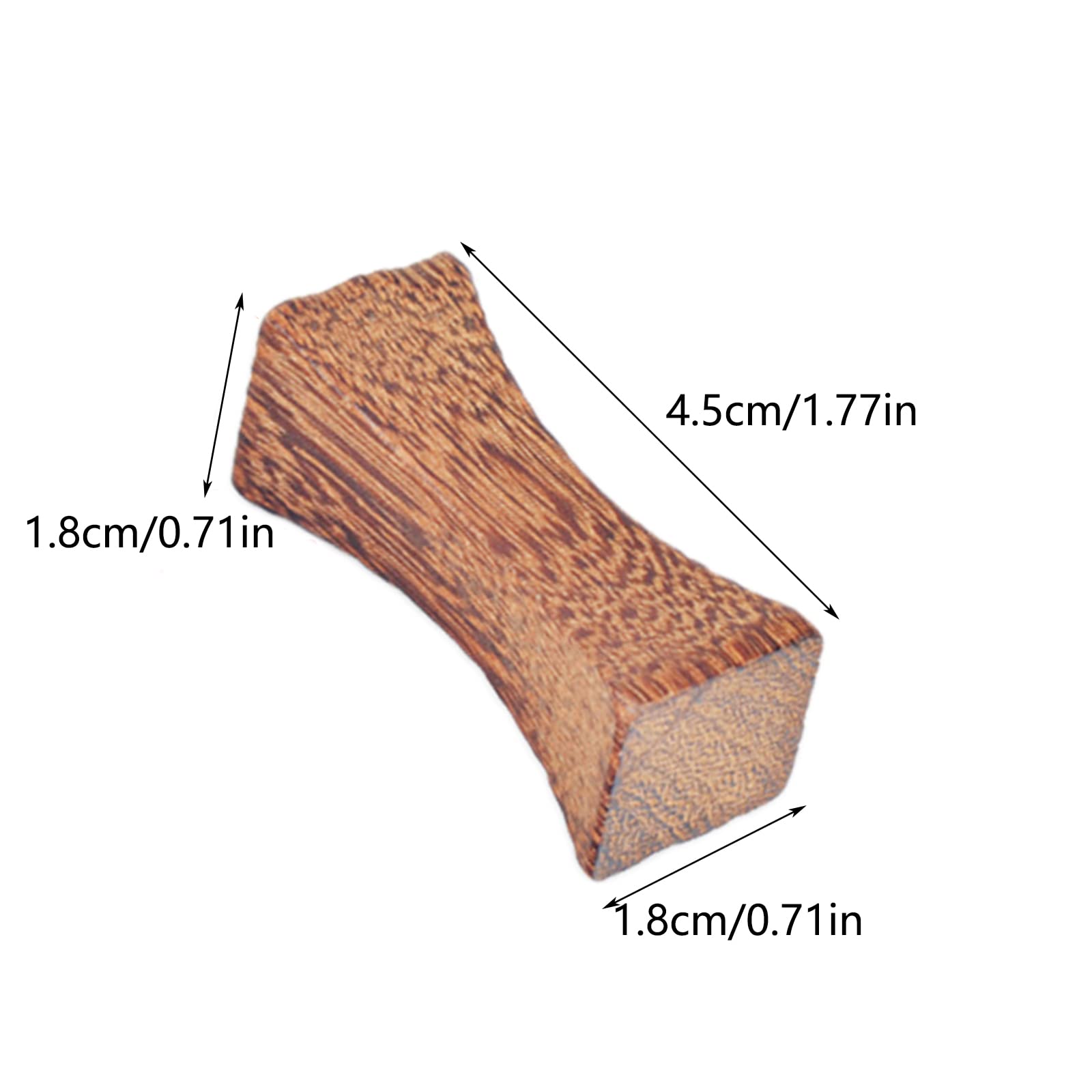 Vastsea, 10 Piezas Estantes para Palillos, Soporte para Palillos de Aleación, Soporte a Prueba de Caídas, para Mesa, Juego de Cubiertos, Accesorios de Comedor (Marrón), G159