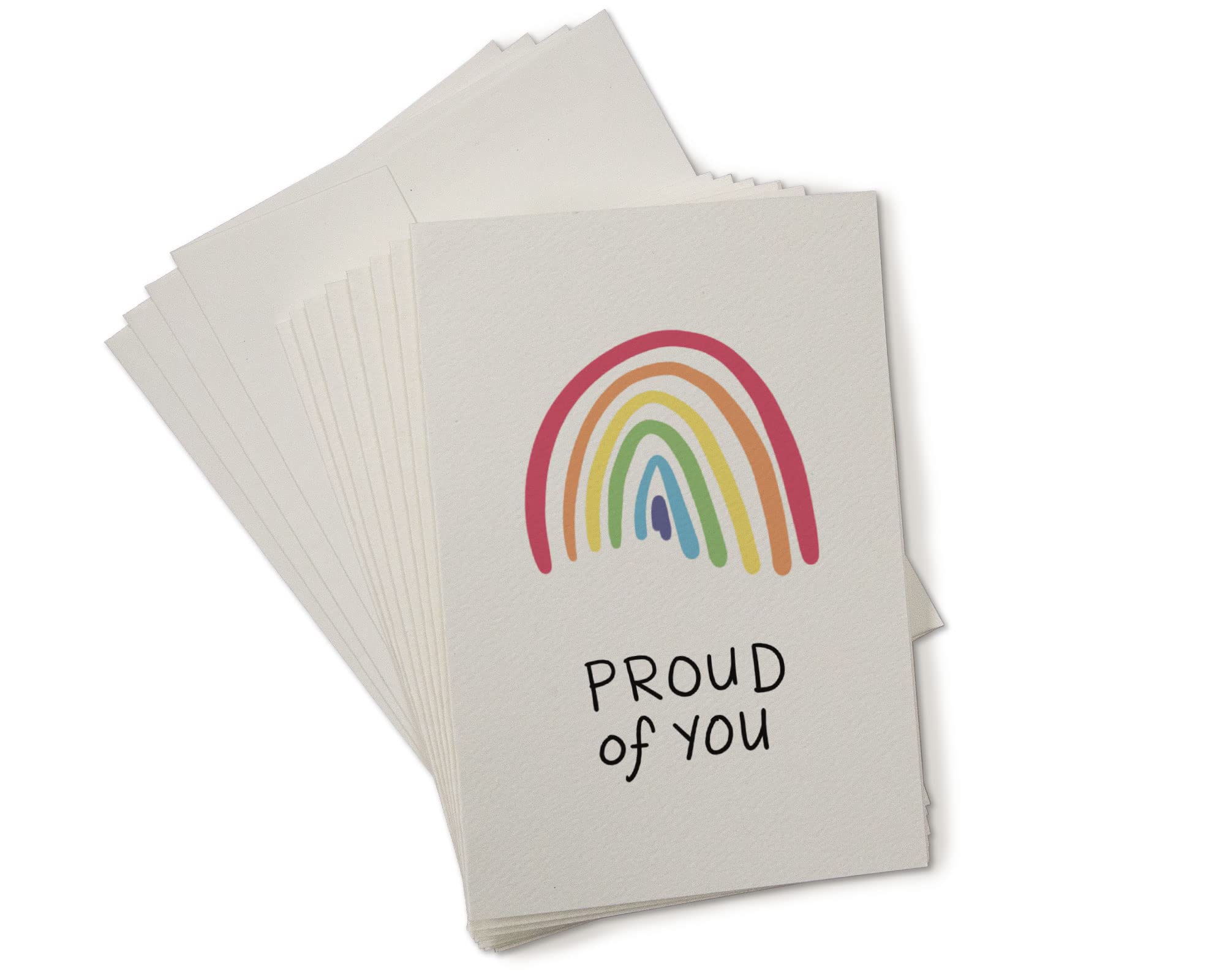 Buy Colorful Rainbow Proud of You Card Set 24 Note Cards with