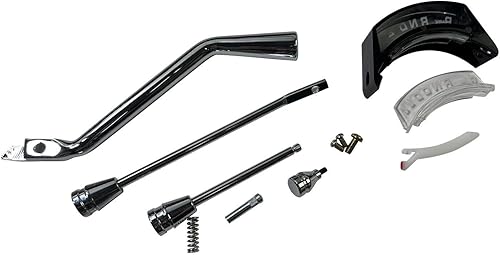 Miniatura 5 de Universal 32" GM Auto Dirección Columna Inclinación Automática Sin Llave Universal con 9 Orificios Adaptador Negro