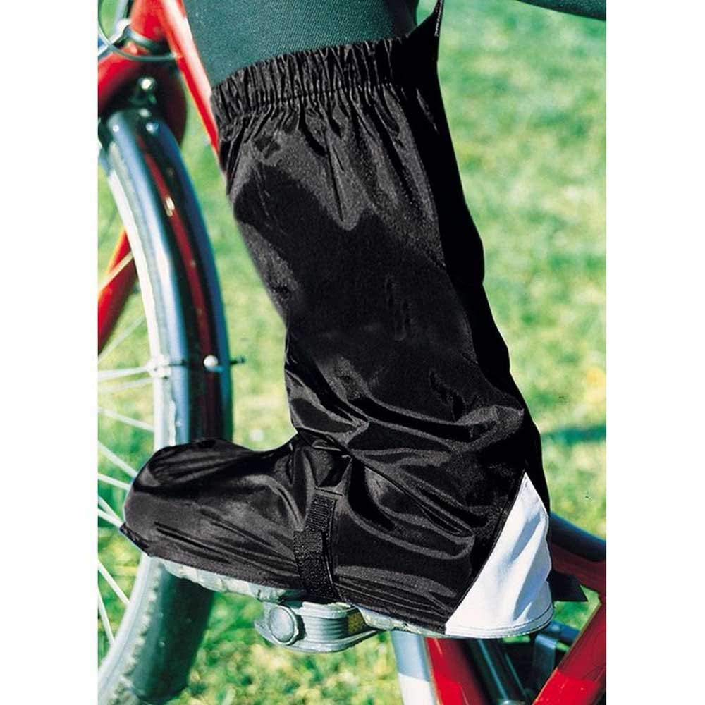 HOCK Fahrrad Gamaschen – knielang, schwarz, Gr. M, Schuhgröße 39–41,5