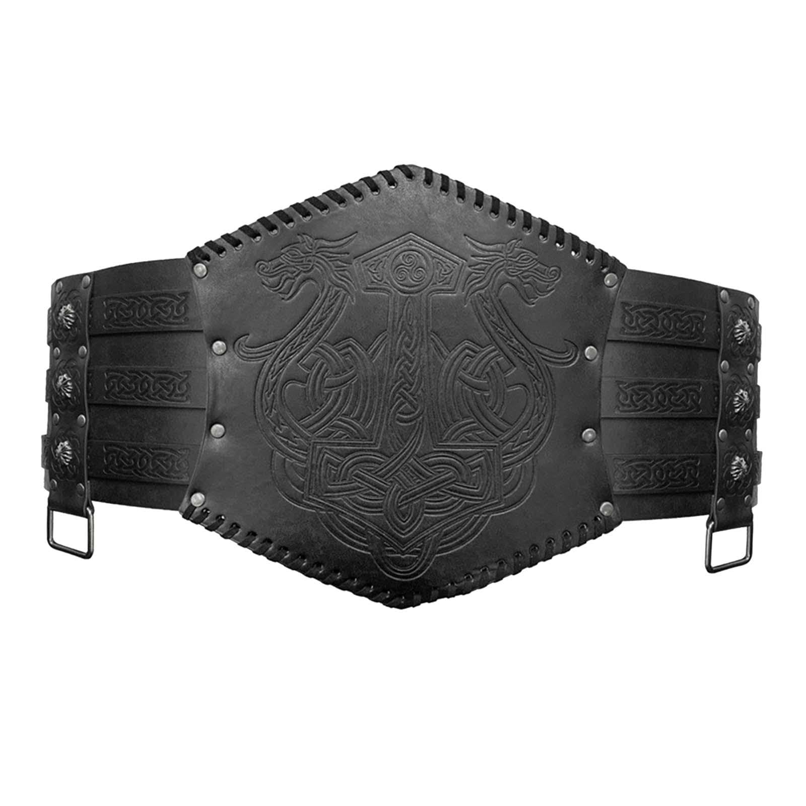 Cinturón Hebilla Metálica, Cinturón Ajustable de Cuero Sintético PU Resistente Y Suave para Disfraces de Pascua, Cumpleaños Y Actuac