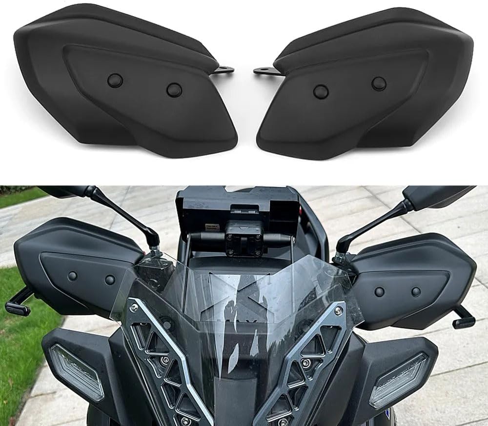 Black Motorcycle Handguard Hand Guard Wind Cold Protector Fits for Yamaha X-MAX 125| X-MAX 300 (2023 2024) Motorcycle Accessories Windproof Handlebar Hand Guard Protection