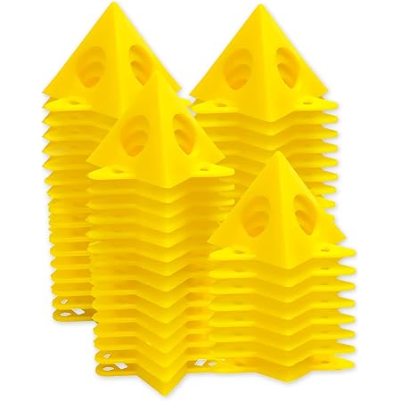 KATA 56pcs Pyramid Stands Painter's Painting Stands, Mini Cone Paint ...