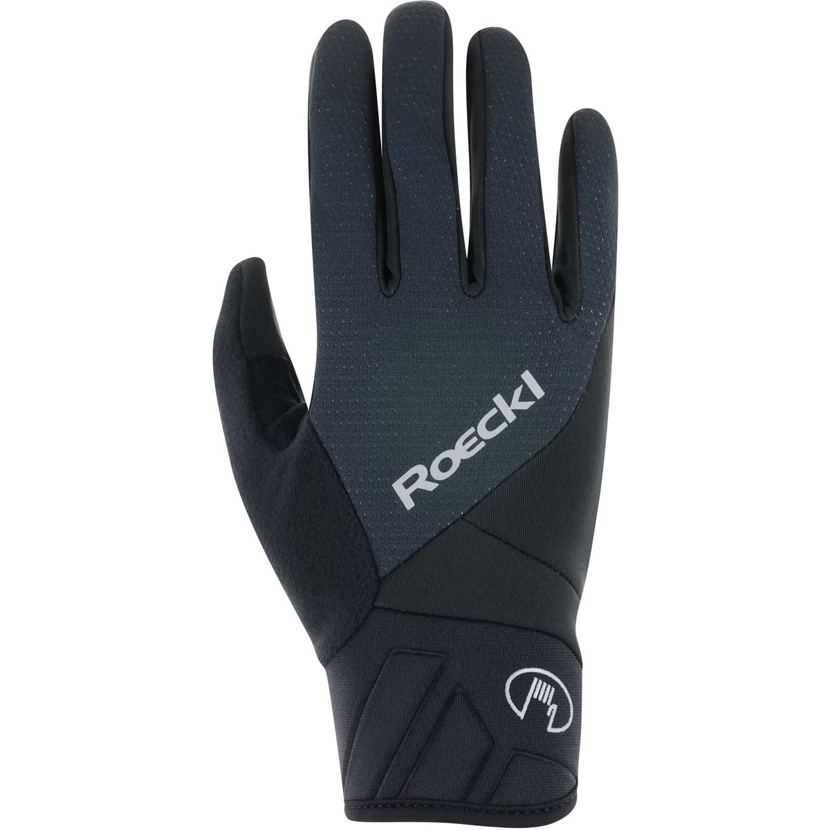 Roeckl Runaz Winter Fahrrad Handschuhe lang schwarz 2023: Größe: 9.5