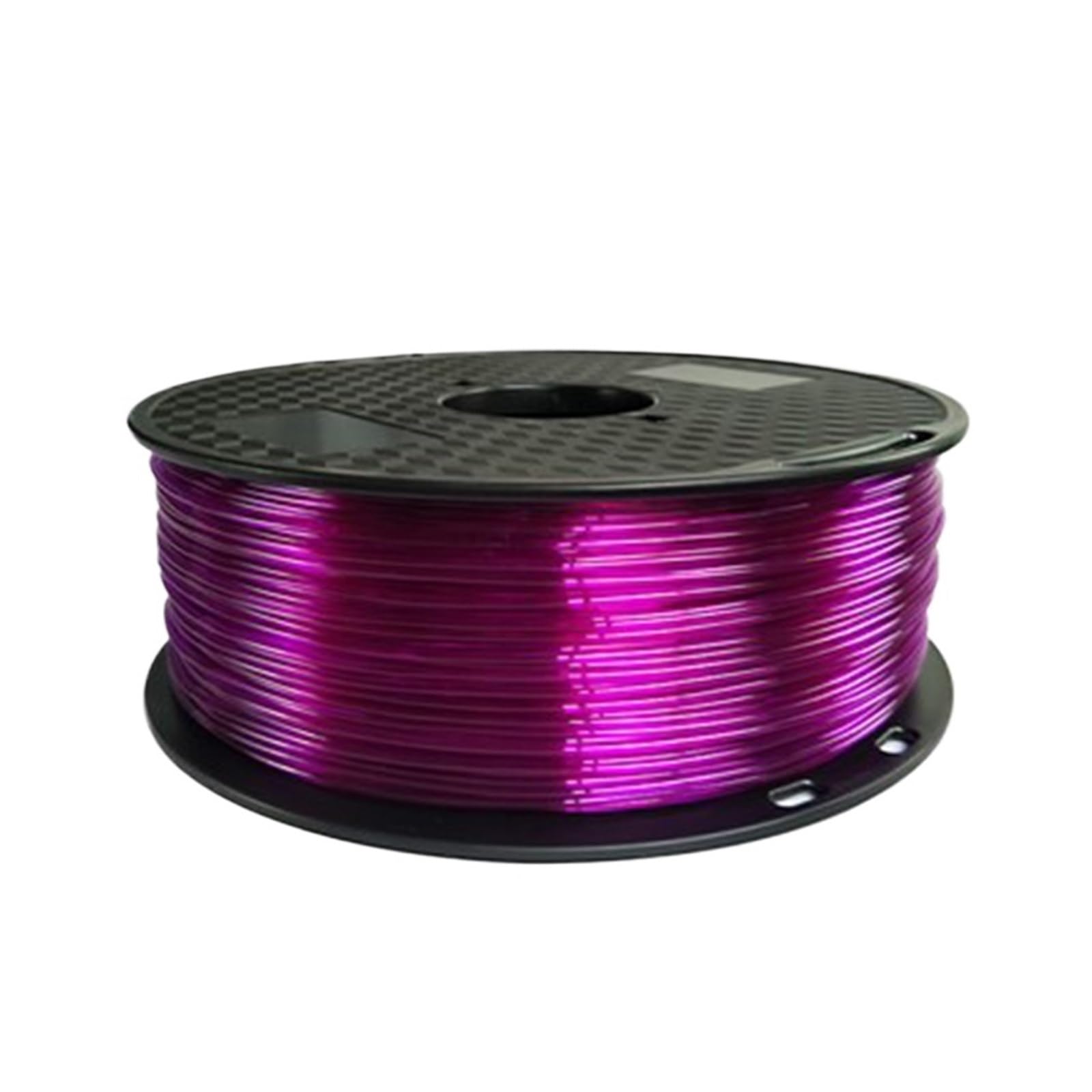 Filamento per stampante 3D, Filamento di stampa 3D TPU flessibile da 1,75 mm Nessuna bolla sublimazione non tossico for stampante Materiale plastico 0,5 kg/0,25 kg(9A Trans-Purple 500g)