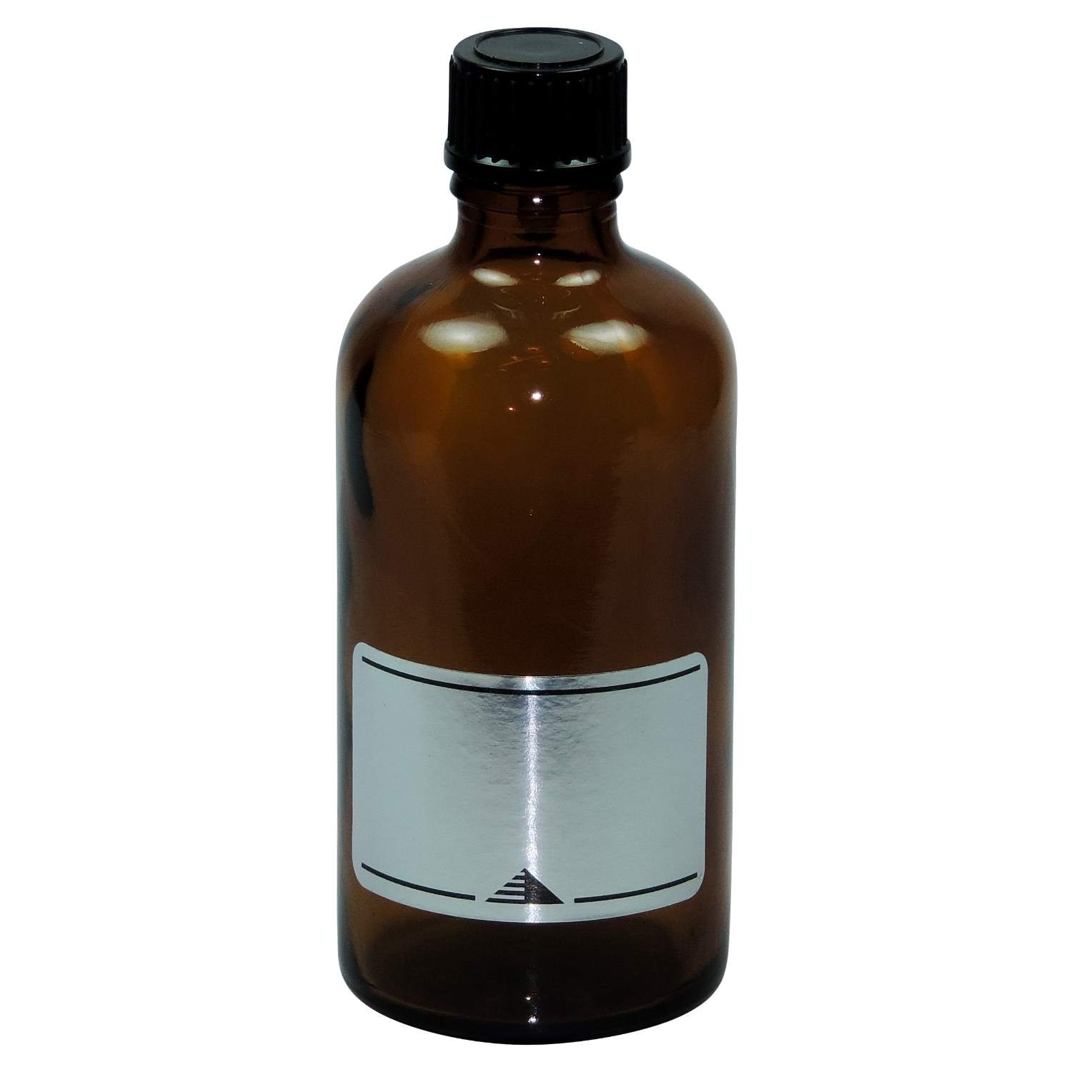 mikken 2 x butelki z kroplomierzem, 100 ml, butelki lekarskie, brązowe, wyprodukowane w Niemczech, nie zawierają BPA, w zestawie etykiety do opisywania