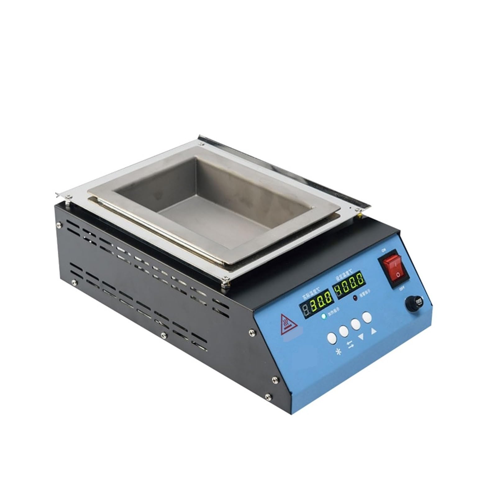 Mjfvn A 250W Solder Pot Tin Melting Furnace Thermoregulation Soldering Desoldering Bath 50Mm To 350Mm 30~400 Degree Justable