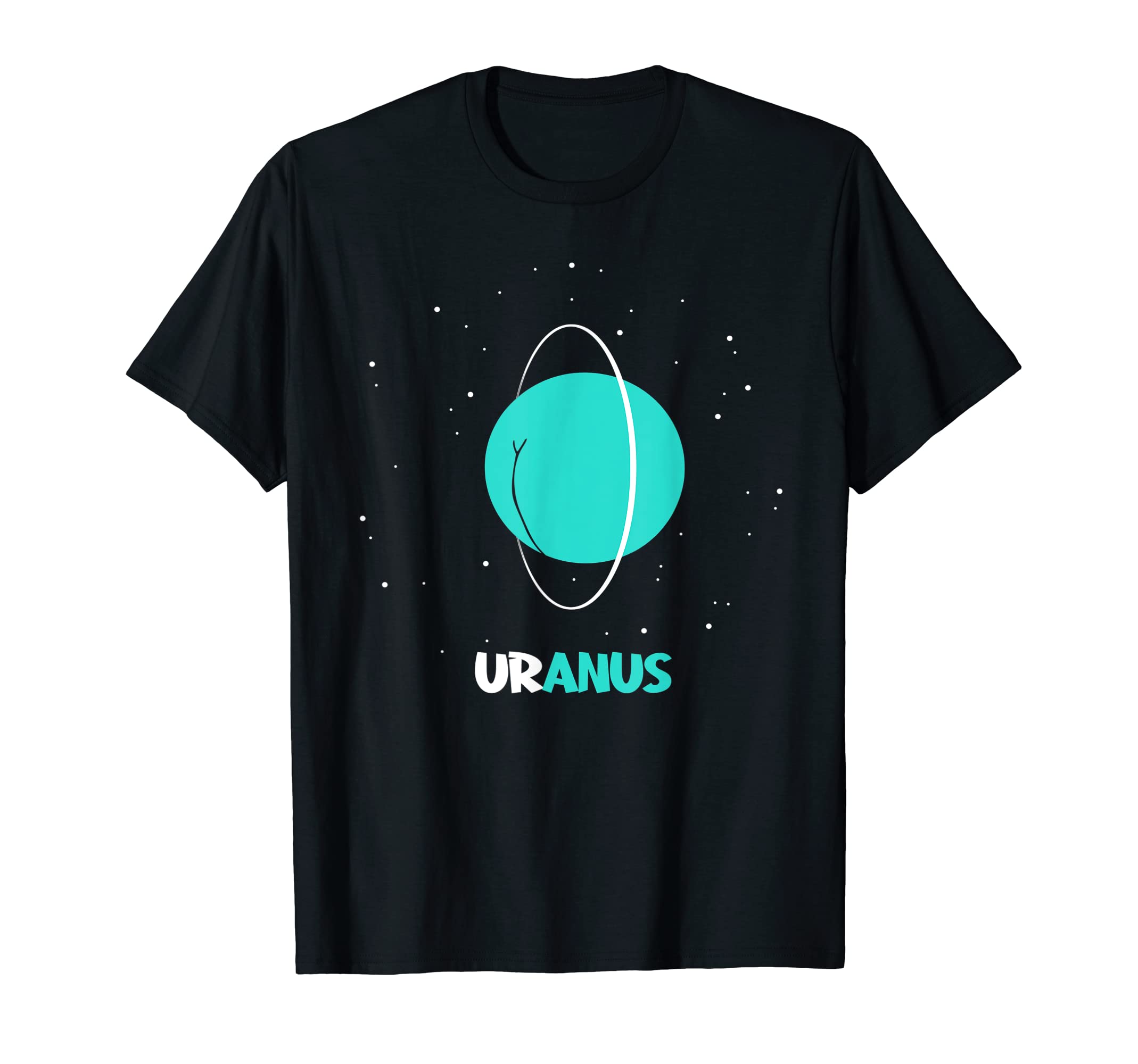 Funny Uranus Space ApparelsUranus Planet Meme Universe Galaxy Solar System Science T-Shirt