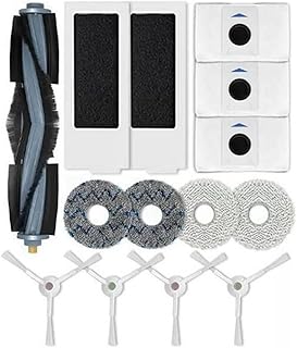 Accessories For ECOVACS DEEBOT T20 Omni / T20 Pro/T20 Pro Plus Robtic Vacum Cleaner Deebot Replacement Parts Deebot T20 omni Moping (1 Main Brush+2 Filter+4 Side Brush+2 Filters+4 Mop Pads+3 Dust Bag)