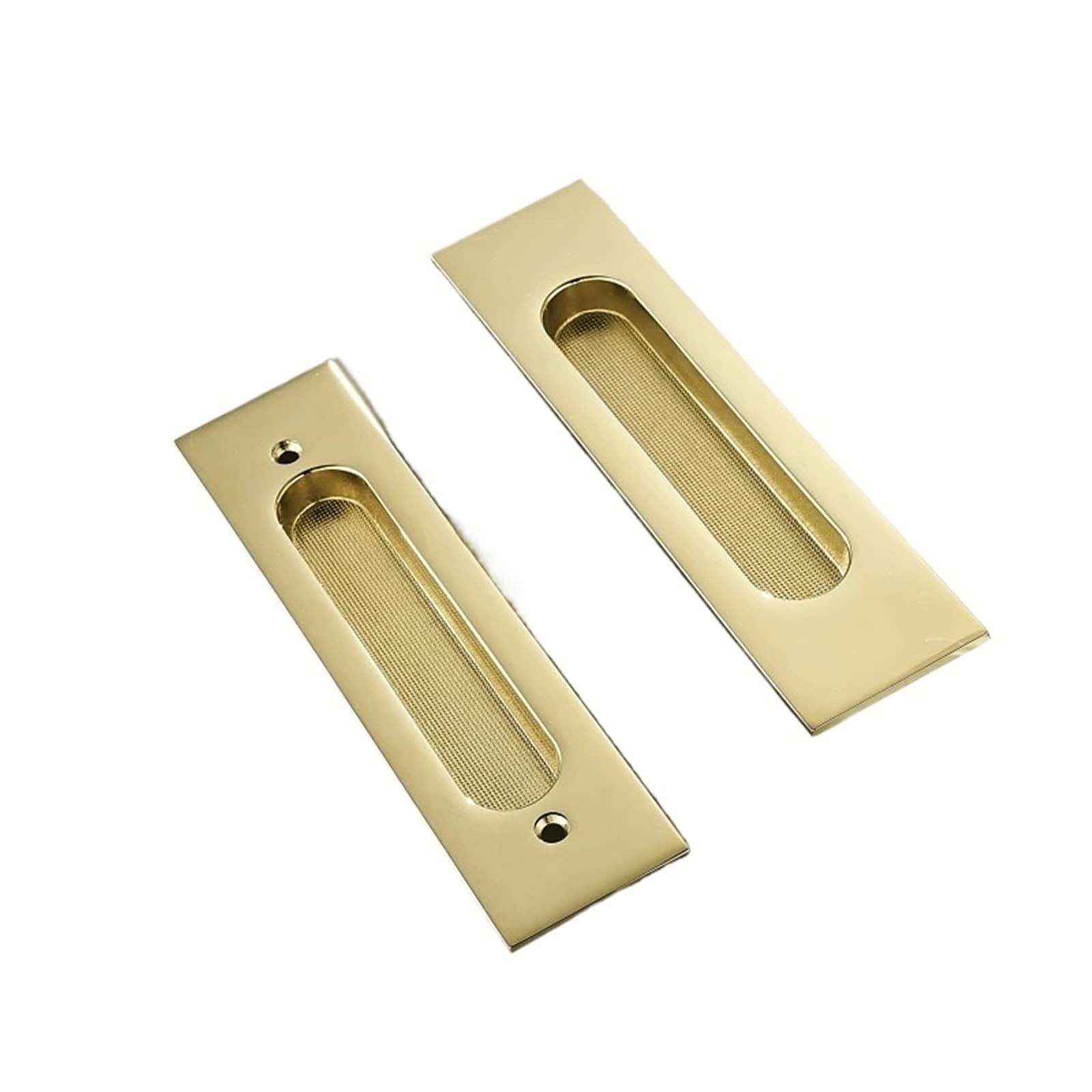 Poignées en laiton Push Pull pour porte coulissante au design ergonomique