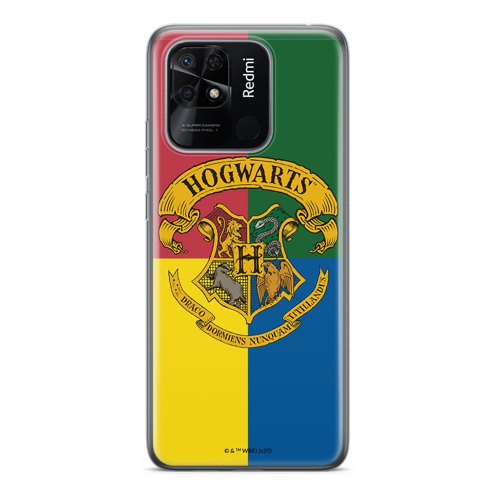 Ert Group custodia per cellulare per Xiaomi REDMI 10 originale e con licenza ufficiale Harry Potter, modello 028 adattato alla forma dello smartphone, parzialmente trasparente