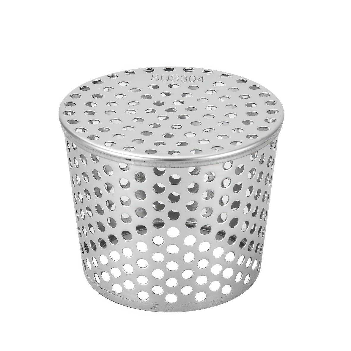 Rain gutters, leaf protection, stainless steel, leaf protection, gutter, downpipe protection, leaf trap downpipe for flat roof drain, drains and downpipes, gutter sieve (90-110 mm)