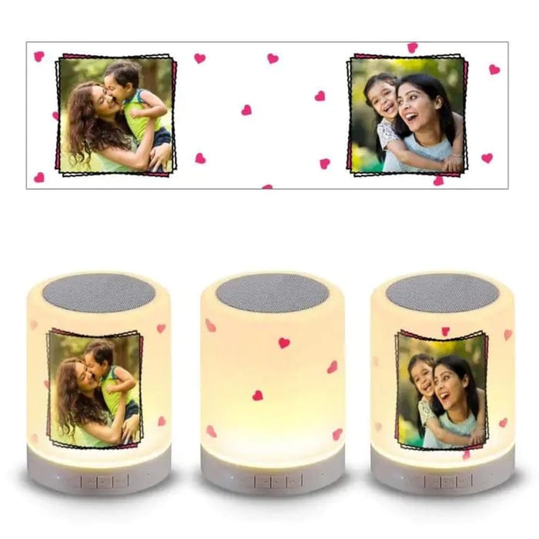 Youngwolfs Customized Touch Lamp Speaker – Bluetooth Wireless LED Bedside Lamp with Dimmable Light, Color Changing, Perfect for Bedroom, Office, and Kids – Portable Night Light-image-33