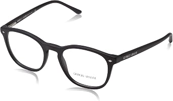 Giorgio Armani FRAMES OF LIFE AR 7074 MATTE BLACK 50/19/145 men Eyewear Frame