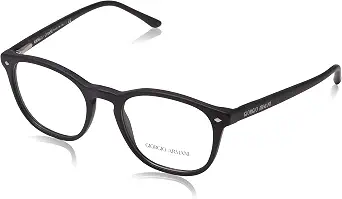 Giorgio Armani Frames of Life AR 7074 Matte Black Eyewear Frame, 50/19/145