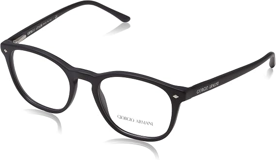 Giorgio Armani FRAMES OF LIFE AR 7074 MATTE BLACK 50/19/145 men Eyewear Frame