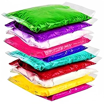RK Trends Vibrant Rangoli Powder Colors Floor Arts Ceramic for Creativity, Diwali Floor Decoration (Multicolour, 100Grms *10 Colours) 1000grms