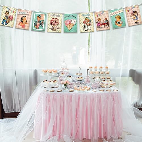 Miniatura 3 de Decoraciones y suministros de fiesta de Pascua de primavera, pancarta de feliz Pascua para bienvenida de primavera, guirnalda colgante de Pascua