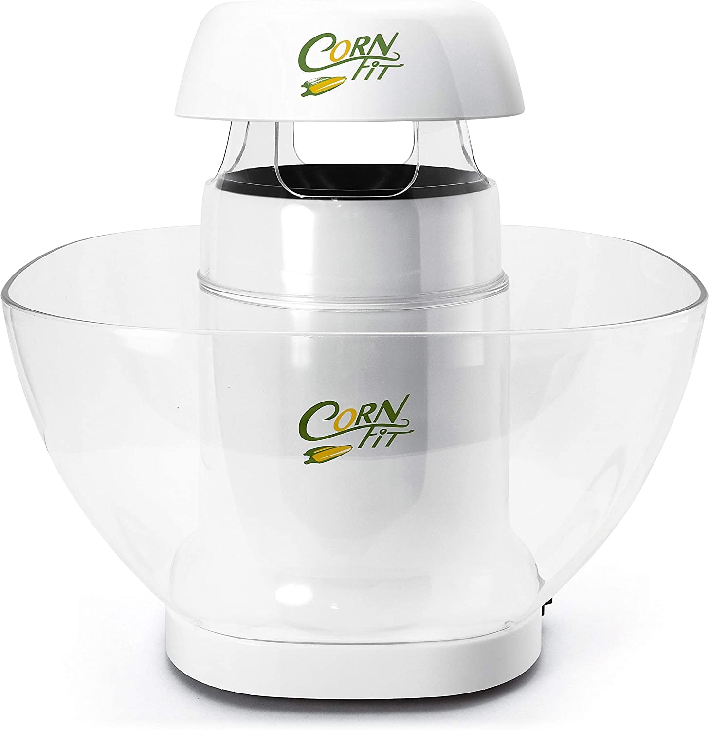 PM 1160 automático Popcorn Maker de aire caliente con gran extraíble Cuenco de 4,5 litros, 4.5 L), color blanco