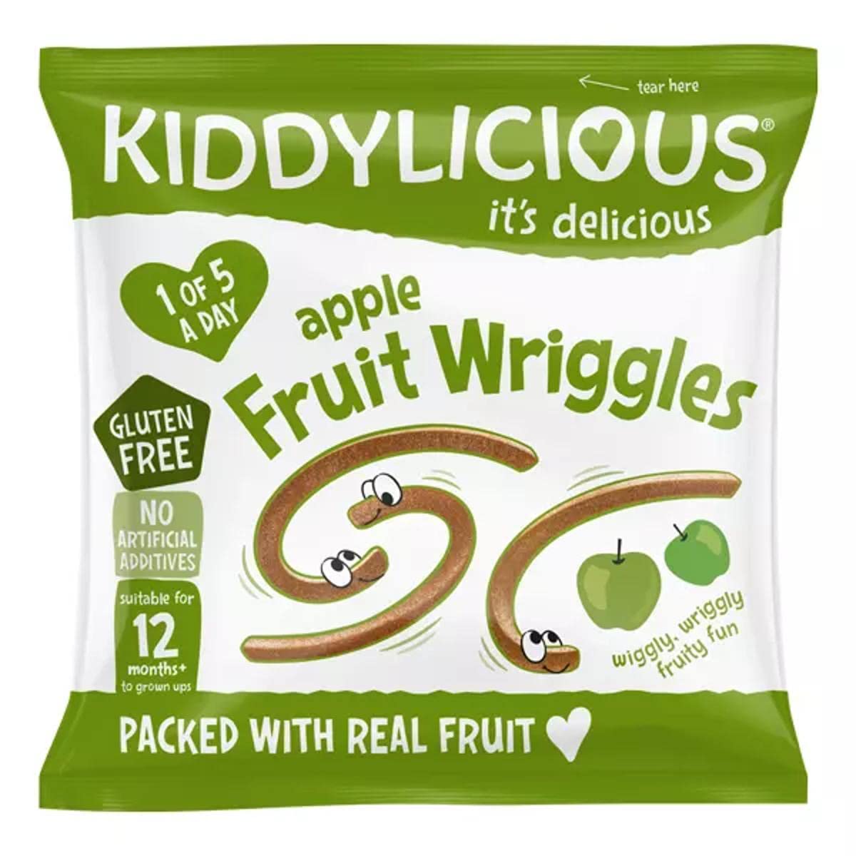 KiddyliciousApple Fruit Wriggles, 12g