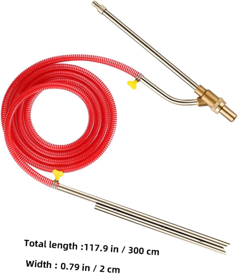 MAGICLULU 1set Quick Connect Sandblasting Tool High-Pressure Spray Gun Accessories for Paint Stubborn Removal Multi-Purpose for Automotive Parts Surfaces