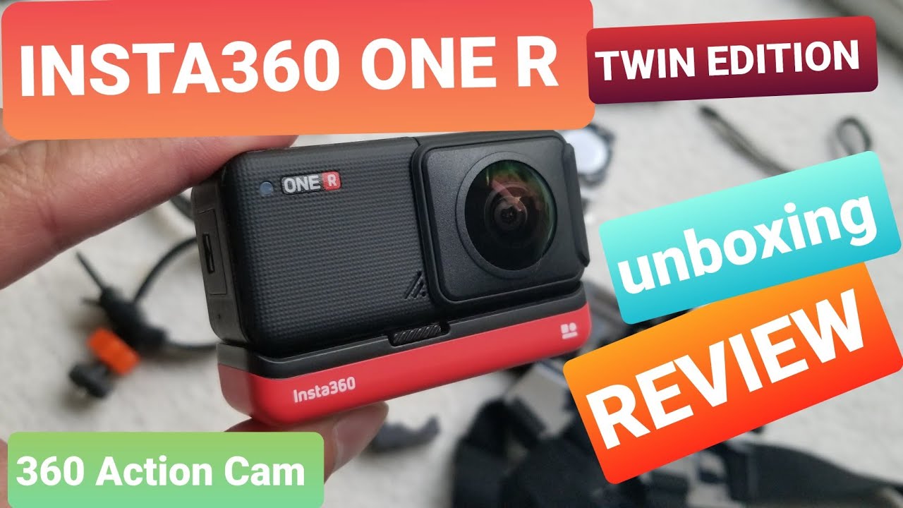 Watch Insta360 ONE R Twin Edition - Unbox - 6 month Review on