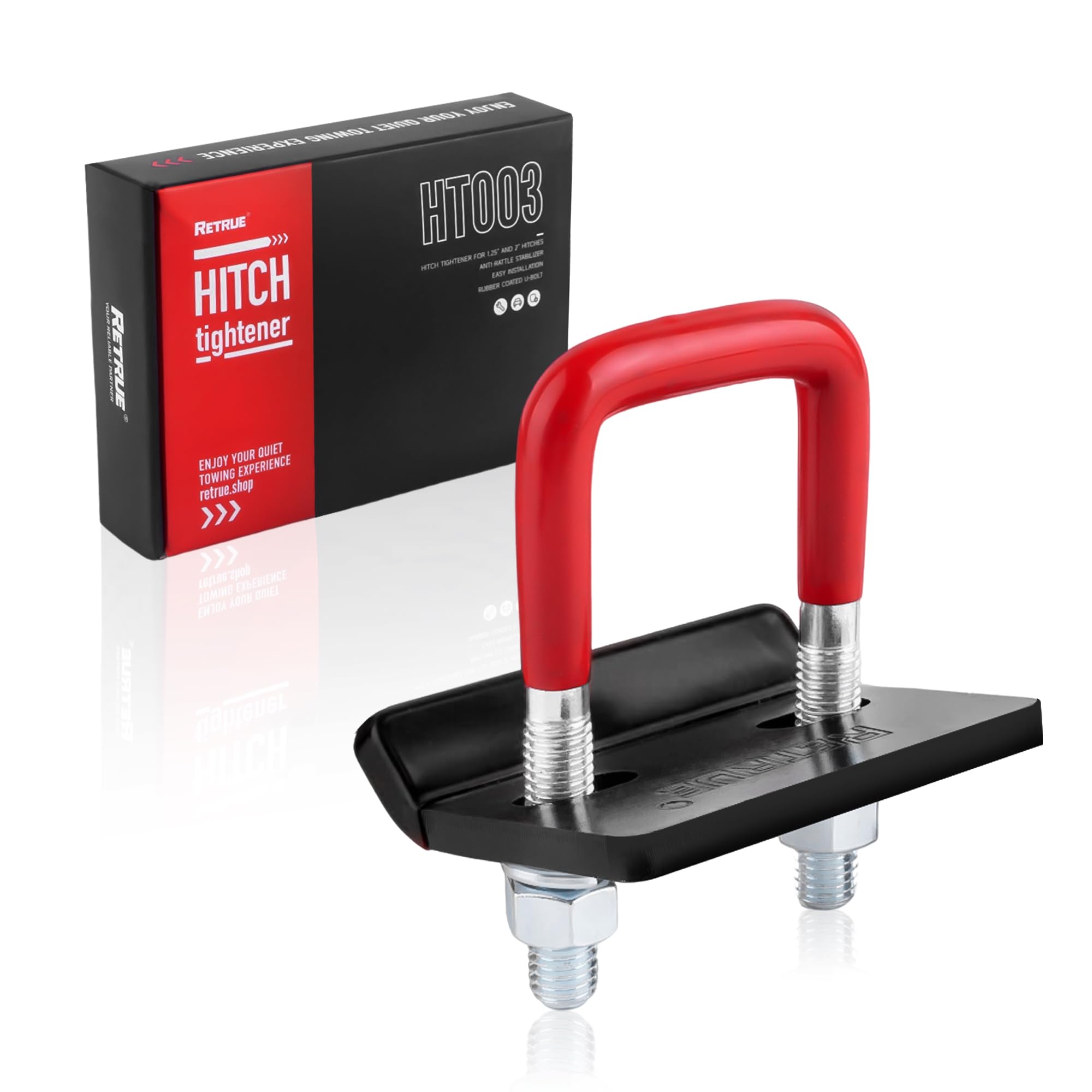 2 Pezzi Stabilizzatore Antiscivolo Per Gancio Traino TA &ndash; Fissaggio Universale